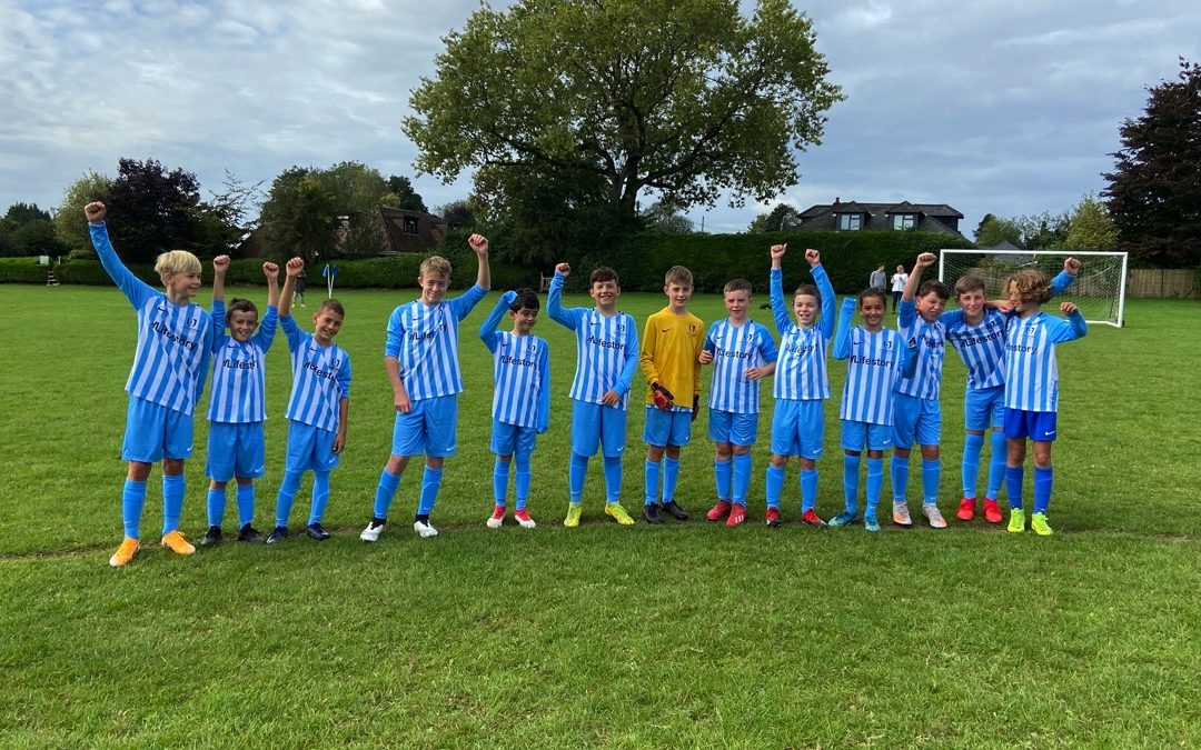 Lifestory supports junior football club in Winchester